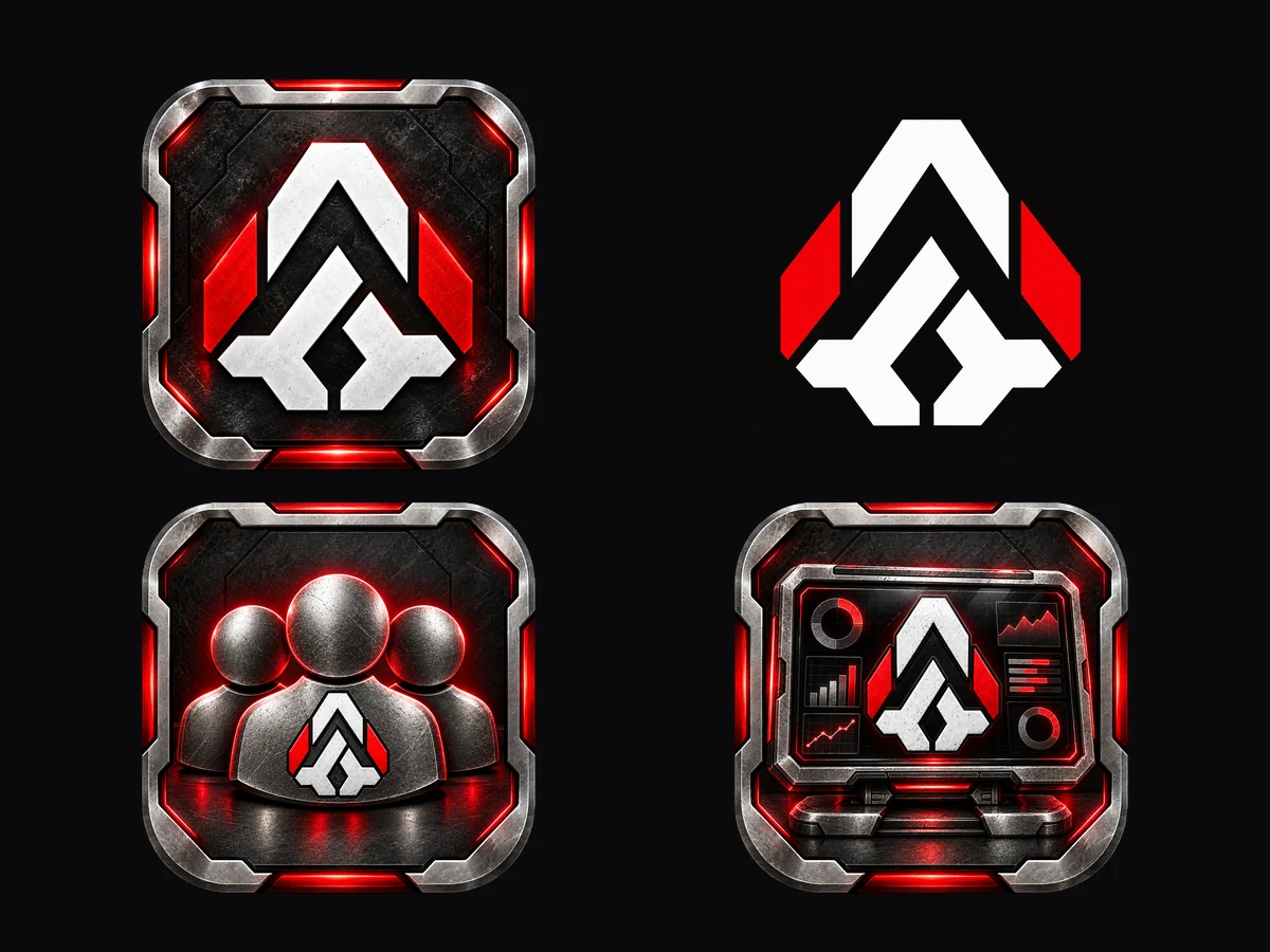 Arsenal Servers — App Icon Suite